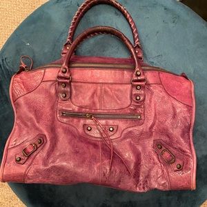 Balenciaga Bag Purple City Bag